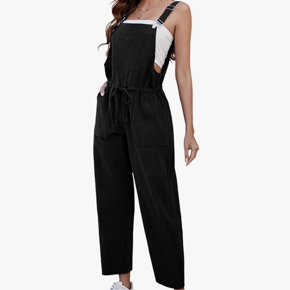 Women’s linen overalls size medium